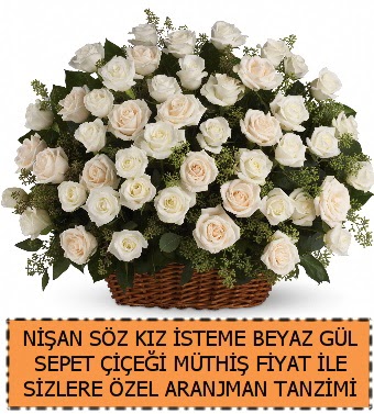 Sz nian kz isteme iei 33 beyaz gl  Ankara Akbayr Mah. ubuk iek gnder