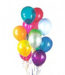  Ankara Atatrk Mah. ubuk iek sat  19 adet karisik renkte balonlar 