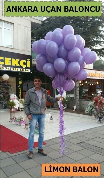 Ankara 50 adet istenilen renkte uan balon  Ankara ubuk Camili Mah. ucuz iek gnder 